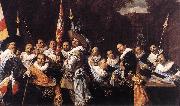 HALS, Frans Officers and Sergeants of the St Hadrian Civic Guard France oil painting artist